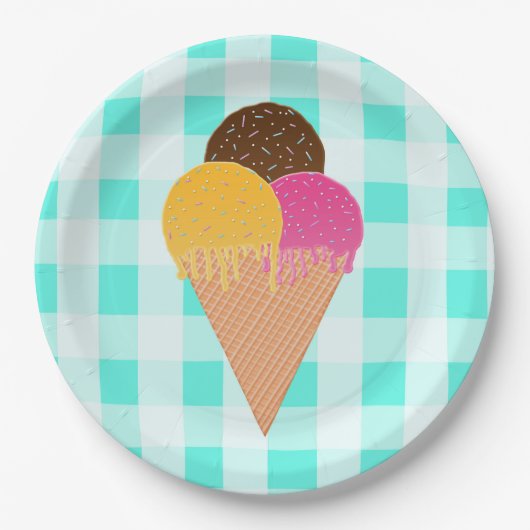 Ice Cream Cone bord (Voorkant)