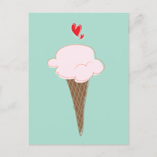 Ice Cream Cone Briefkaart