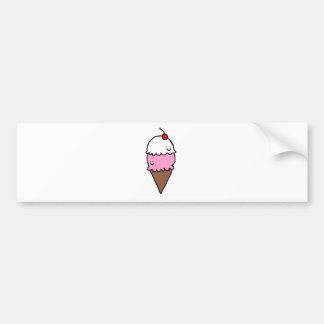 Ice Cream Cone Bumpersticker