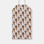 Ice Cream Cone Cadeaulabel (Achterkant)