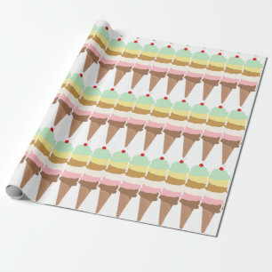 Ice Cream Cone Cadeaupapier