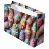 Ice Cream Cone Collectie Groot Cadeauzakje (Voorkant Gekanteld)