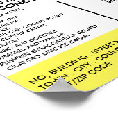 Ice Cream Cone, Ice Cream Parlor Adverteren Poster (Hoek)