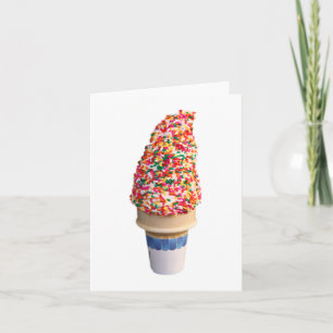 Ice Cream Cone-kaart Kaart