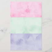 Ice Cream Cone Kinder gevoerde briefschrijfpapier (Achterkant)