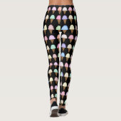 Ice Cream Cone-Leggings Unieke speelgoedvrouwen Leggings (Achterkant)