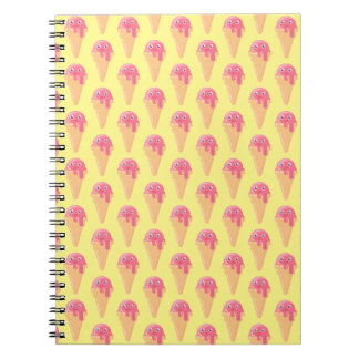 Ice Cream Cone Motif mignonne Carnet moderne