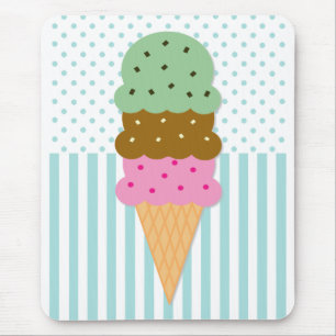 Ice Cream Cone Mousepad Muismat