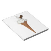 Ice Cream Cone Notitieblok (Schuin)