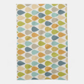 Ice Cream Cone Pattern Mid-eeuwse Moderne Theedoek (Verticaal)