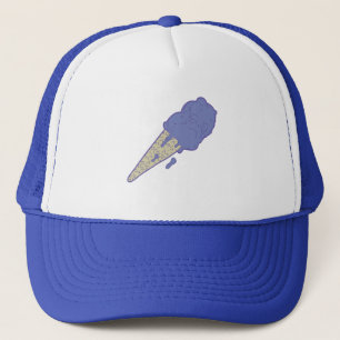 Ice cream cone pet. trucker pet