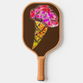 Ice Cream Cone Pickleball Paddle (Achterkant)