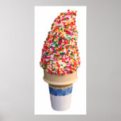 Ice Cream Cone Poster (Voorkant)