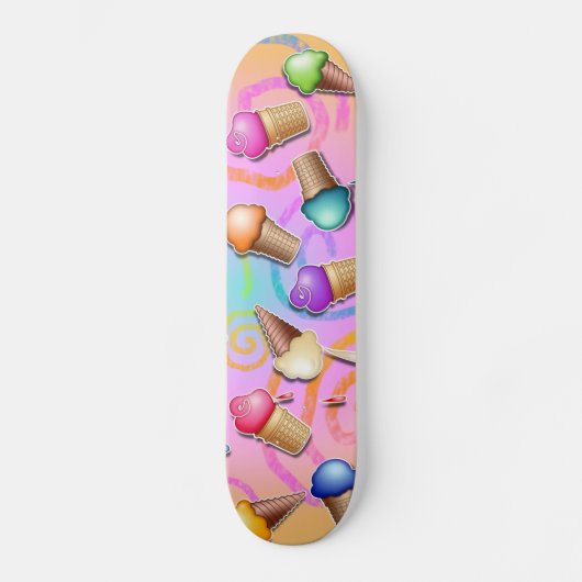 ICE CREAM CONE SKATEBOARD (Voorkant)