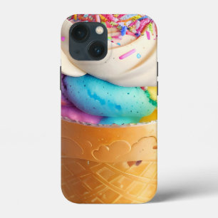 Ice Cream Cone Sprinkles iPhone 13 Mini Hoesje