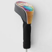 Ice Cream Cone Sprinkles Golfheadcover (Schuin)