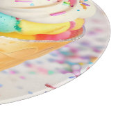 Ice Cream Cone Sprinkles Snijplank (Hoek)