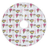 Ice Cream Cone Sundae Shake Banana Split Kerstboom Rok (Voorkant)