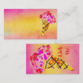 Ice Cream Cone Visitekaartje (Voorkant / Achterkant)