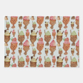 Ice Cream Cone Wrapping Paper (Voorkant)