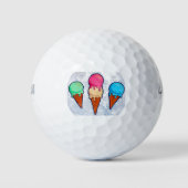 Ice Cream Cones Golfballen (Voorkant)