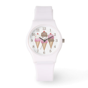 Ice Cream Cones Horloge
