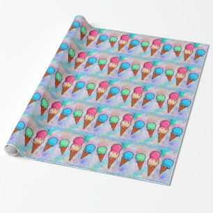 Ice Cream Cones inpakpapier