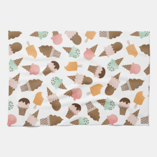 Ice Cream Cones Kitchen Towel Theedoek