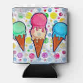 Ice Cream Cones Koelbox Blikjeskoeler (Achterkant)