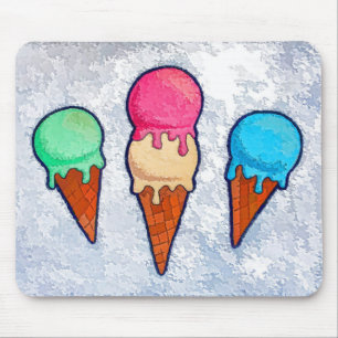 Ice Cream Cones Muismat