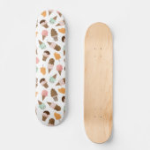 Ice Cream Cones Skateboard Deck (Voorkant)