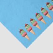 Ice Cream Cones Tissuepapier (Detail)