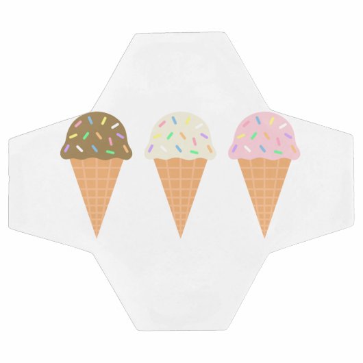 Ice Cream Cones Voetbal (Enkel)