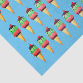 Ice Cream Cont Weefselpapier Tissuepapier (Detail)