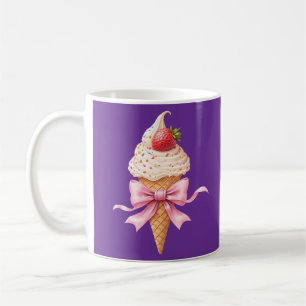 Ice Cream Coquette Bow Koffiemok