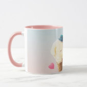 Ice Cream Couple - Liefde bij de eerste klik Mok (Links)