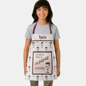Ice Cream Custom Kinder Apron Schort (Insitu)