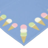 Ice Cream Cute First Birthday Table Cloth Tafelkleed (Gekanteld)