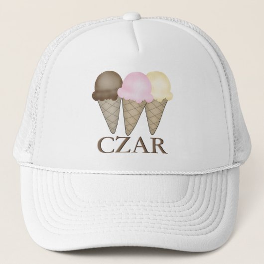 Ice Cream Czar Trucker Pet (Voorkant)