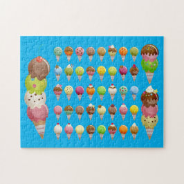 Ice Cream Delight Yummy Sweets Legpuzzel