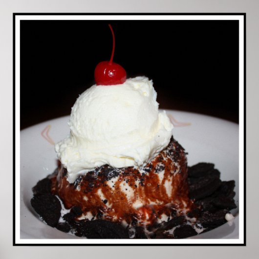 Ice Cream Desert Poster (Voorkant)