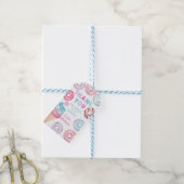 Ice Cream Donut Verjaardag Dank u Cadeau Labels Cadeaulabel (Met Touw)