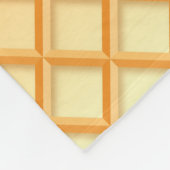 Ice Cream Drip Waffle Cone Pink With Sprinkles Fleece Deken (Hoek)