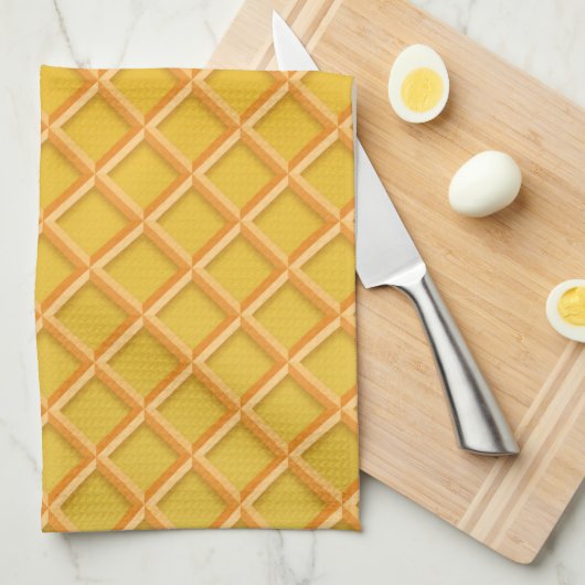 Ice Cream Drip Waffle Cone with Sprinkles Theedoek (Quarter Fold)