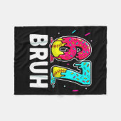 Ice Cream Dripng Softball Drip Fun 6 7 Six Seven M Fleece Deken (Voorkant (Horizontaal))