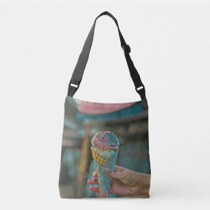 Ice cream flavor crossbody tas