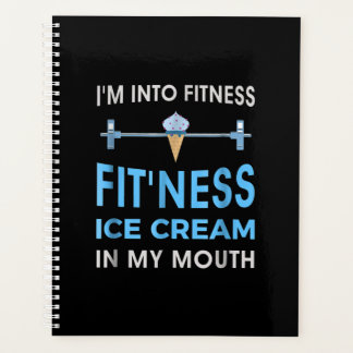 Ice Cream Foodie Ness Gym Gifts Mannen Vrouwen Planner