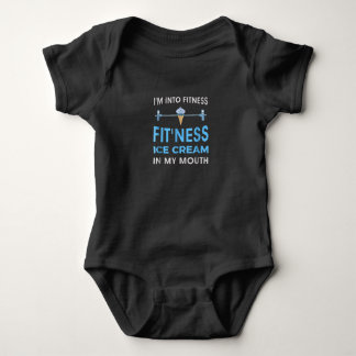 Ice Cream Foodie Ness Gym Gifts Mannen Vrouwen Romper