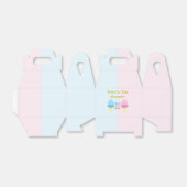 Ice Cream Gender onthullen Bedankdoosjes (Uitgevouwen)