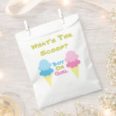 Ice Cream Gender onthullen Bedankzakje (Geknipt)